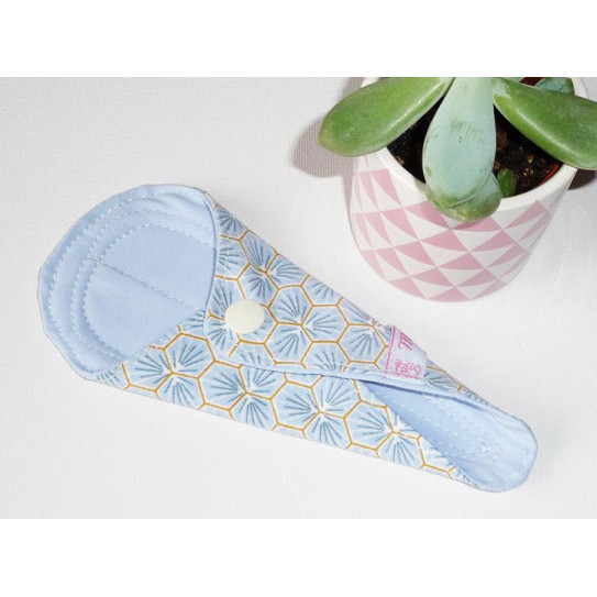 Protège-string lavable RIAD BLEU CIEL (16 cm)
