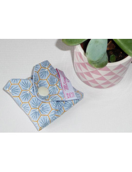 Wasbare stringbeschermer RIAD HEMELSBLAUW (16 cm)