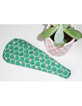 Wasbare stringbeschermer RIAD SMARAGD (16 cm)