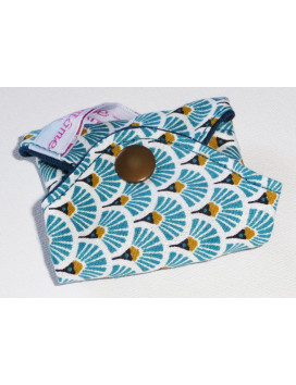 Wasbare stringbeschermer BLAUWE EEND FANS (16 cm)