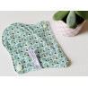 TURQUOISE FANS Washable string protector (16 cm)