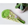Protège-string lavable EVENTAILS CITRONNELLE (16 cm)