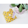 Wasbare stringbeschermer GEEL FANS (16 cm)
