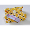 Wasbare stringbeschermer GEEL FANS (16 cm)
