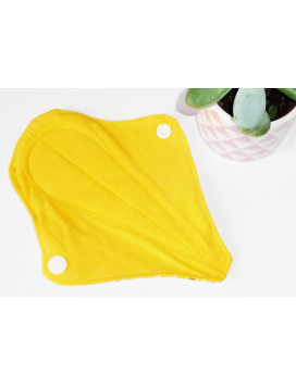Wasbare stringbeschermer GEEL FANS (16 cm)