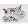 AFICIONADOS GRIS Protector de cuerda lavable (16 cm)