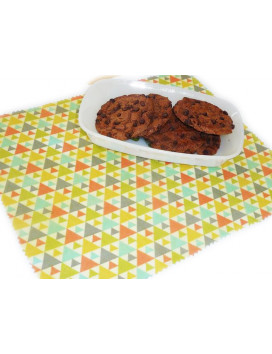 Set of 2 round bee's Wrap (M - L)
