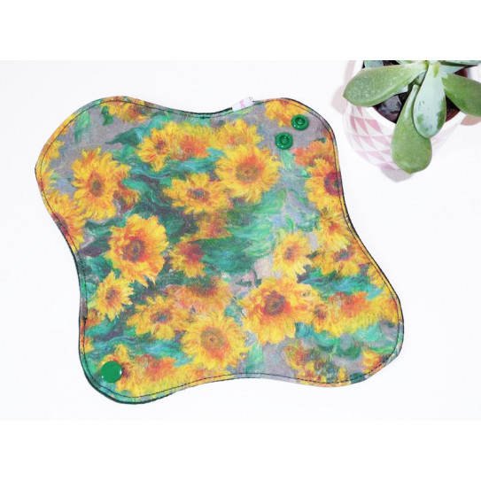 Wasbaar maandverband DE ZONNEBLOEMEN (M)