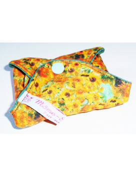 DIE SONNENBLUMEN waschbare Damenbinde (XL)
