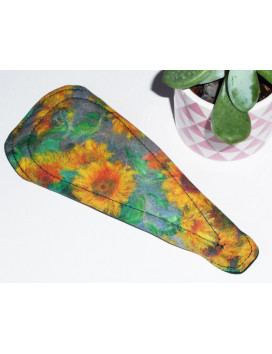 DIE SONNENBLUMEN Waschbarer Fadenschutz (16 cm)