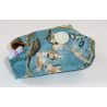 Proteggi stringa lavabile FIORE DI MANDORLO (16 cm)