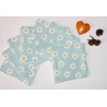 Large washable wipes (pack of 8) DAISY