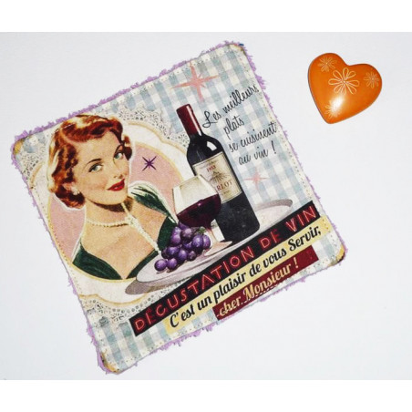 Waschbarer Waschlappen Zero Waste RETRO VINTAGE Waschbarer Waschlappen Zero Waste RETRO VINTAGE