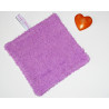 Washable washcloth zero waste RETRO VINTAGE