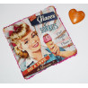 Waschbarer Waschlappen Zero Waste RETRO VINTAGE