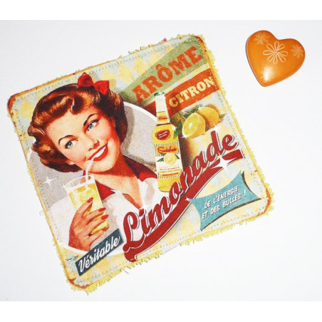 Waschbarer Waschlappen Zero Waste RETRO VINTAGE Waschbarer Waschlappen Zero Waste RETRO VINTAGE