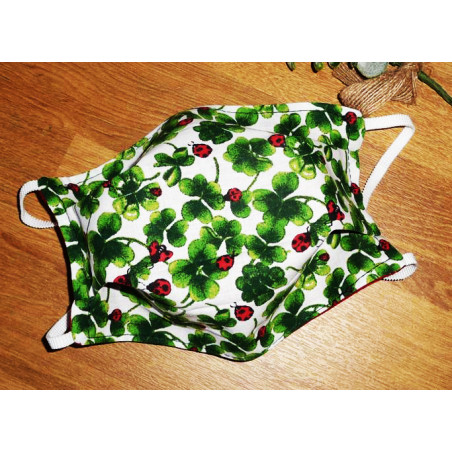 Máscara de tela lavable reversible MARIQUITA Máscara de tela lavable reversible MARIQUITA