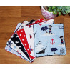 Large washable wipes (set of 7) PIRATES