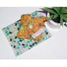 Waschbarer und wiederverwendbarer wasserdichter Beutel GREEN RETRO