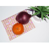 Washable and reusable waterproof pouch RETRO CUBE