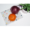 Washable and reusable waterproof pouch RETRO CUBE