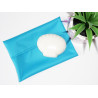 Pochette imperméable lavable et réutilisable TURQUOISE FONCE
