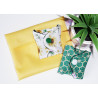 Bolsa impermeable lavable y reutilizable AMARILLO
