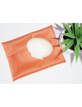 Bolsa impermeable lavable y reutilizable NARANJA