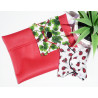 Washable and reusable waterproof pouch RED