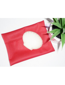 Washable and reusable waterproof pouch RED