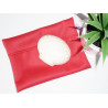 Washable and reusable waterproof pouch RED
