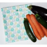 Washable and reusable freezer bag SHEETS (MEDIUM)
