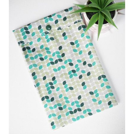 Waschbarer und wiederverwendbarer Gefrierbeutel GREEN RETRO (HALBLANG) Waschbarer und wiederverwendbarer Gefrierbeutel GREEN RETRO (HALBLANG)
