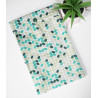 Waschbarer und wiederverwendbarer Gefrierbeutel GREEN RETRO (HALBLANG)