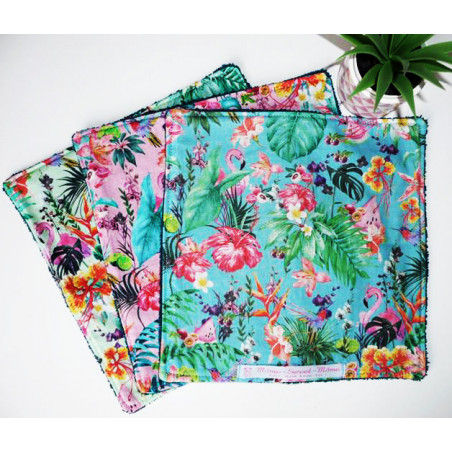 Waschbares Küchentuch JUNGLE TROPICAL (3 Blatt) Waschbares Küchentuch JUNGLE TROPICAL (3 Blatt)