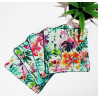 Grandes toallitas lavables (juego de 4) SELVA TROPICAL