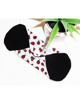 Wasbare inlegkruisje LIEVEHEERSBEESTJE (16 cm)