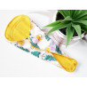 Wasbare stringbeschermer BLOEMEN BAARMOEDER (17 cm)