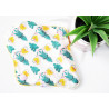 Protège-string lavable UTERUS FLORAL (17 cm)