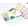 Wasbare stringbeschermer BLOEMEN BAARMOEDER (17 cm)