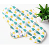 Serviette hygiénique lavable UTERUS FLORAL (L)