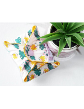 Washable sanitary napkin FLORAL UTERUS (L)
