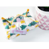 Washable sanitary napkin FLORAL UTERUS (L)