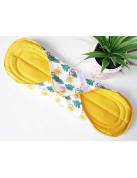 Servilleta sanitaria lavable ÚTERO FLORAL (XL / NOCHE)