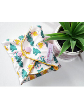 Servilleta sanitaria lavable ÚTERO FLORAL (XL / NOCHE)