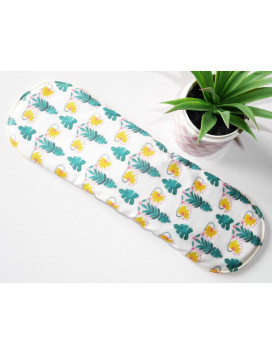 Servilleta sanitaria lavable ÚTERO FLORAL (XL / NOCHE)