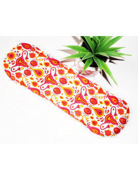 Washable sanitary napkin RETRO UTERUS (XL / NIGHT)