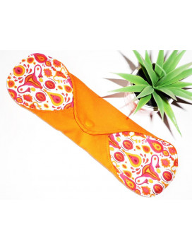 Washable sanitary napkin RETRO UTERUS (XL / NIGHT)