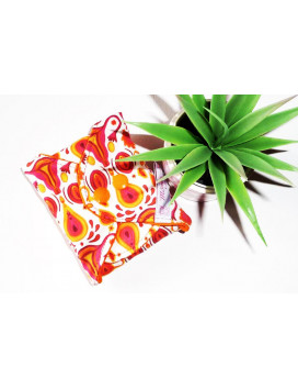 Washable sanitary napkin RETRO UTERUS (XL / NIGHT)
