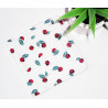 Grandi alviette lavabili (set di 5) COCCINELLA E APE